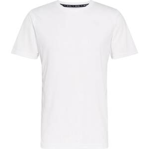 PUMA Funkční tričko světle šedá / bílá