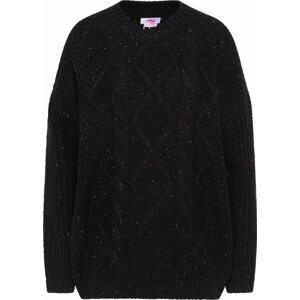 MYMO Maxi svetr černá