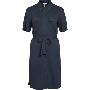 OBJECT Košilové šaty 'Jolina' námořnická modř