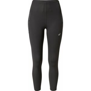 ASICS Sportovní kalhoty světle šedá / černá