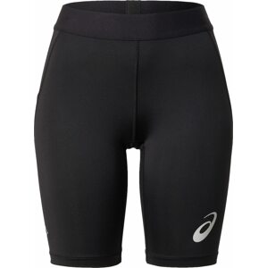 ASICS Sportovní kalhoty 'Fujitrail Sprinter' černá / bílá