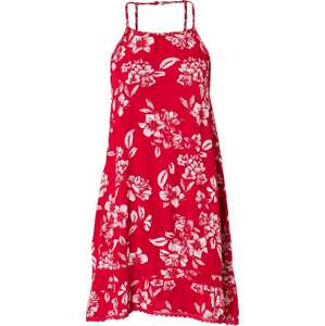 Superdry Letní šaty červená / bílá