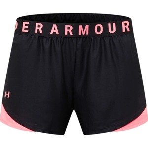 UNDER ARMOUR Sportovní kalhoty 'Play Up' růžová / černá