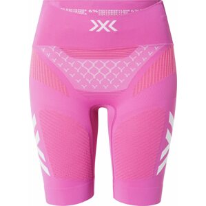 X-BIONIC Sportovní kalhoty orchidej / světle růžová / bílá