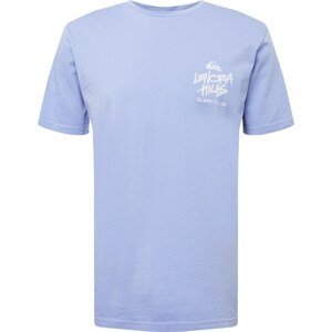 QUIKSILVER Funkční tričko 'LENORA SURF CLUB' fialkově modrá / bílá
