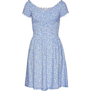 LASCANA Letní šaty královská modrá / bílá