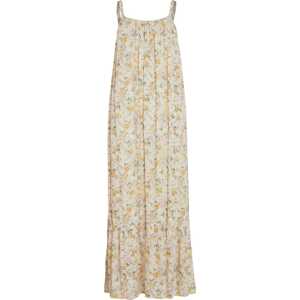 VILA Letní šaty 'Greia' světle béžová / mix barev