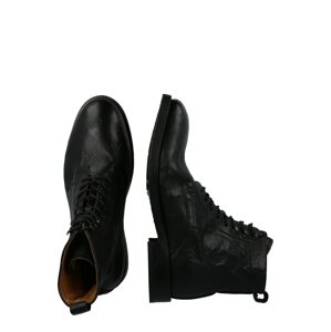 Hudson London Šněrovací boty 'YEW' černá
