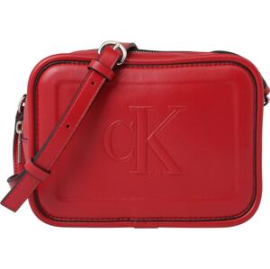 Calvin Klein Jeans Taška přes rameno červená