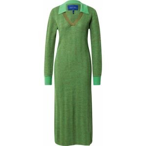 Résumé Úpletové šaty 'OWORS' zelená / olivová