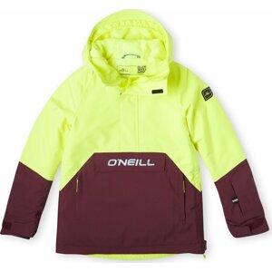 O'NEILL Outdoorová bunda světlemodrá / hnědá / svítivě zelená