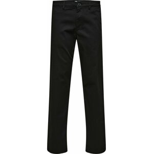 SELECTED HOMME Chino kalhoty 'New Miles' černá