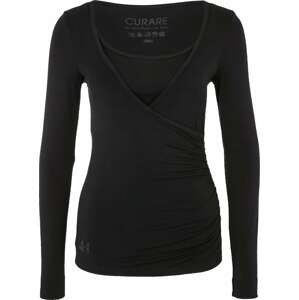 Funkční tričko 'Flow' CURARE Yogawear černá
