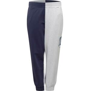 Tommy Jeans Curve Kalhoty marine modrá / chladná modrá / šedý melír