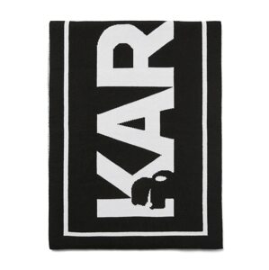 Karl Lagerfeld Šála černá / bílá