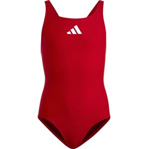 ADIDAS PERFORMANCE Sportovní plavky červená / bílá