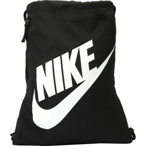 Nike Sportswear Sportovní vak černá / bílá