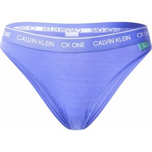 Calvin Klein Underwear Kalhotky modrá / bílá