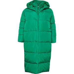 ONLY Curve Zimní kabát 'AMY' tmavě zelená