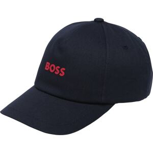 BOSS Black Kšiltovka 'Fresco-4' tmavě modrá / červená