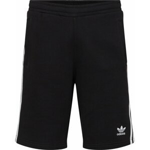 Kalhoty '3-Stripes Sweat' adidas Originals černá / bílá