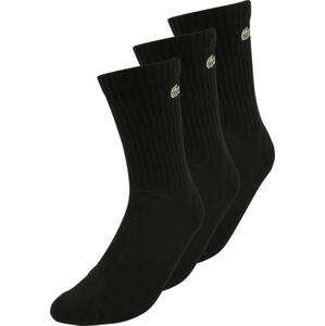 LACOSTE Ponožky zelená / červená / černá