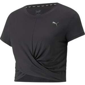 PUMA Funkční tričko 'Yogini Lite' šedá / černá