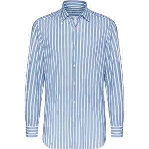 Boggi Milano Košile modrý melír / bílá