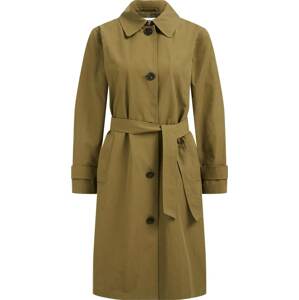 WE Fashion Přechodný kabát olivová