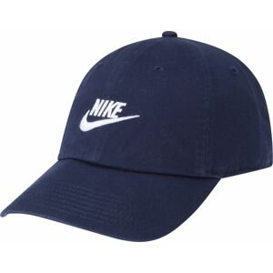 Nike Sportswear Kšiltovka 'Futura' marine modrá / bílá