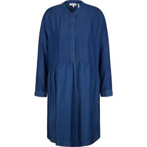 TOM TAILOR Košilové šaty modrá džínovina