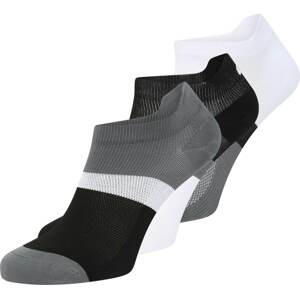 ASICS Sportovní ponožky tmavě šedá / černá / bílá