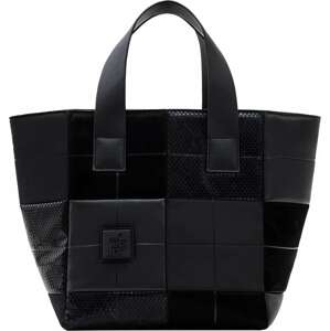 Desigual Nákupní taška antracitová / černá