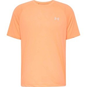 UNDER ARMOUR Funkční tričko světle šedá / oranžová