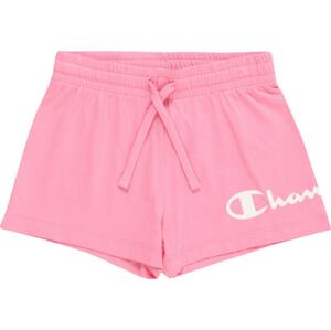 Champion Authentic Athletic Apparel Kalhoty pink / bílá