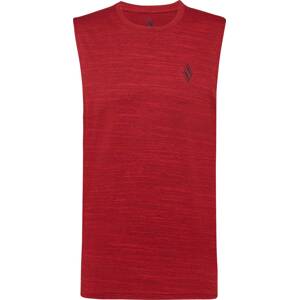 Skechers Performance Funkční tričko červený melír / černá