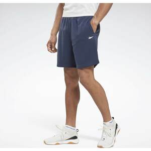 Reebok Sport Sportovní kalhoty 'Terry' námořnická modř / bílá