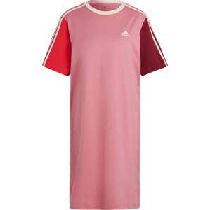 ADIDAS SPORTSWEAR Sportovní šaty starorůžová / červená / bordó / bílá