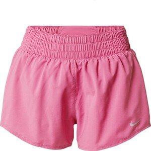 NIKE Sportovní kalhoty šedá / pink