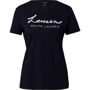 Lauren Ralph Lauren Tričko 'KATLIN' námořnická modř / bílá
