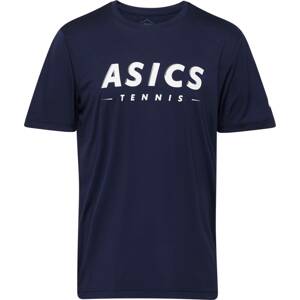 ASICS Funkční tričko noční modrá / bílá