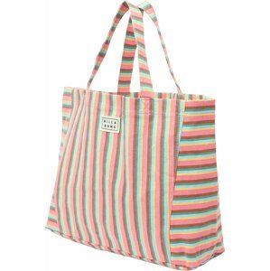 BILLABONG Nákupní taška světlemodrá / hnědá / žlutá / pink