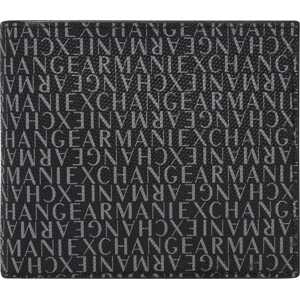 ARMANI EXCHANGE Peněženka šedá / černá