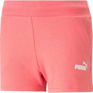 PUMA Sportovní kalhoty pink / bílá
