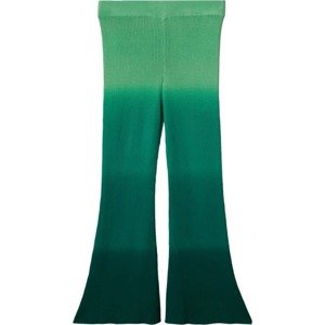 MANGO Kalhoty zelená