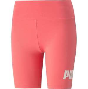 PUMA Sportovní kalhoty světle růžová / offwhite