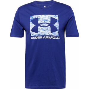 UNDER ARMOUR Funkční tričko ultramarínová modř / bílá