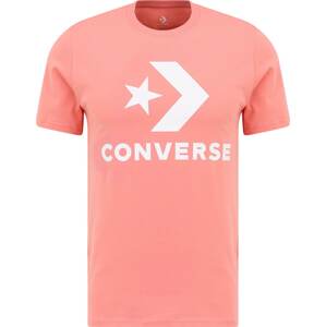 CONVERSE Tričko pink / bílá