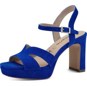 TAMARIS Páskové sandály královská modrá