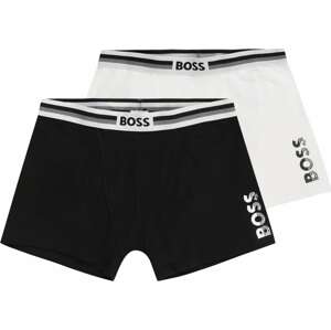 BOSS Kidswear Spodní prádlo černá / bílá